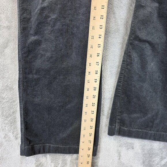 Uniqlo Comptoir des Cotonniers Pants Womens XS Gray Corduroy Wide Leg Stretch - Picture 6 of 13